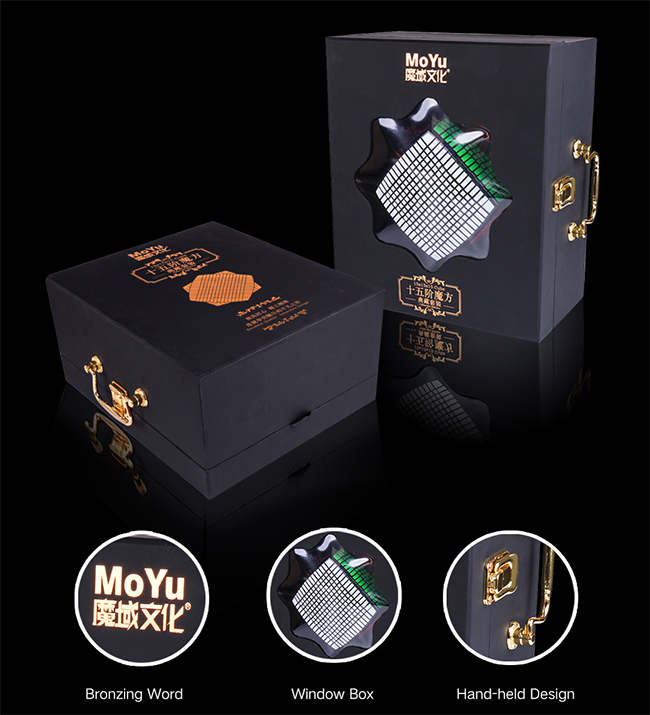 MoYu 15x15x15 Magic Cube Stickerless